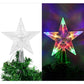 Star-estrella de árbol de Navidad
