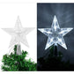 Star-estrella de árbol de Navidad