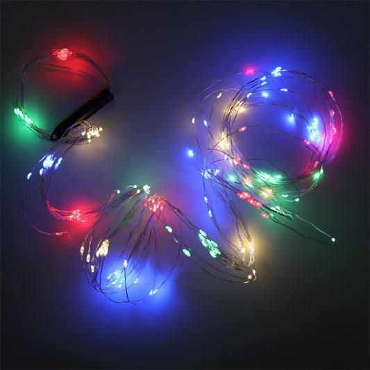 Guirnalda de luces LED de cascada para árbol de Navidad