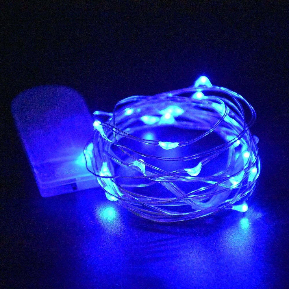 Guirnalda de luces LED de alambre de cobre