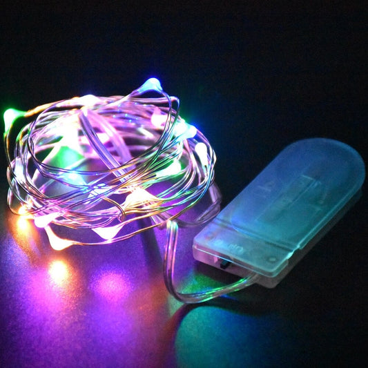 Guirnalda de luces LED de alambre de cobre